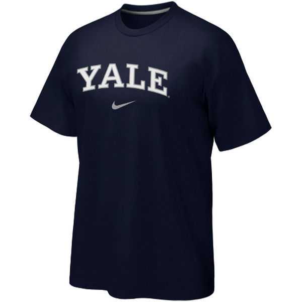 Yale Bulldogs Vertical Nike Arch WEM T-Shirt - Navy Blue,We sell and wholesale Yale Bulldogs Vertical Nike Arch WEM T-Shirt - Navy Blue on line form chian!